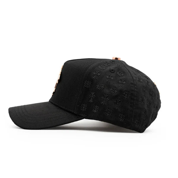 Barbas Hats Chrome Oro Rosado
