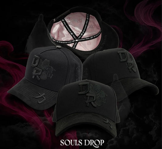 Kanji Black Dreamer Hats
